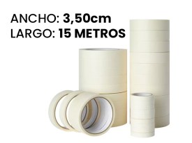 Cinta papel adhesiva 3-5 x 15